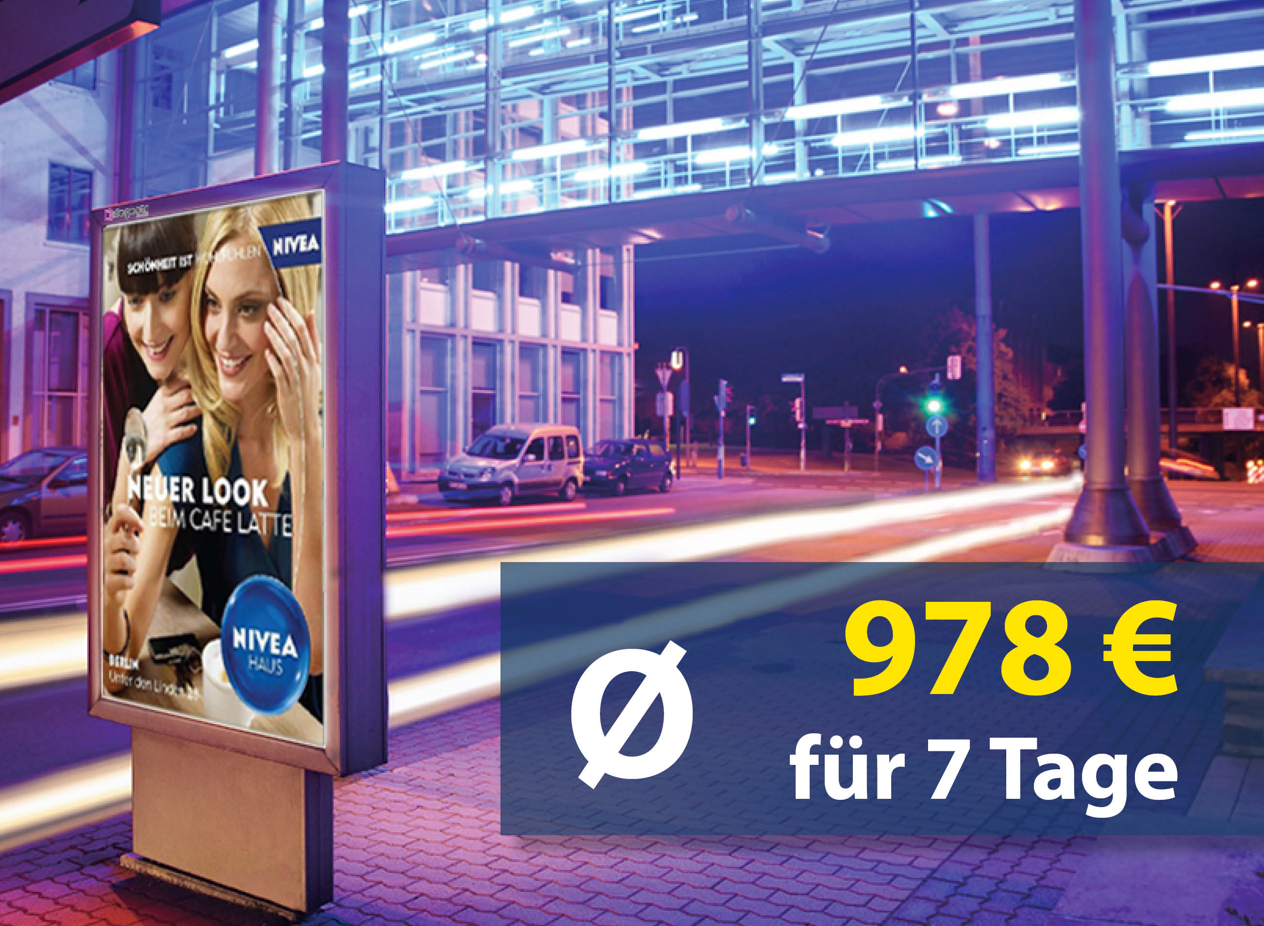 11 Citylight-Poster in Hockenheim (21.000 Einwohner)