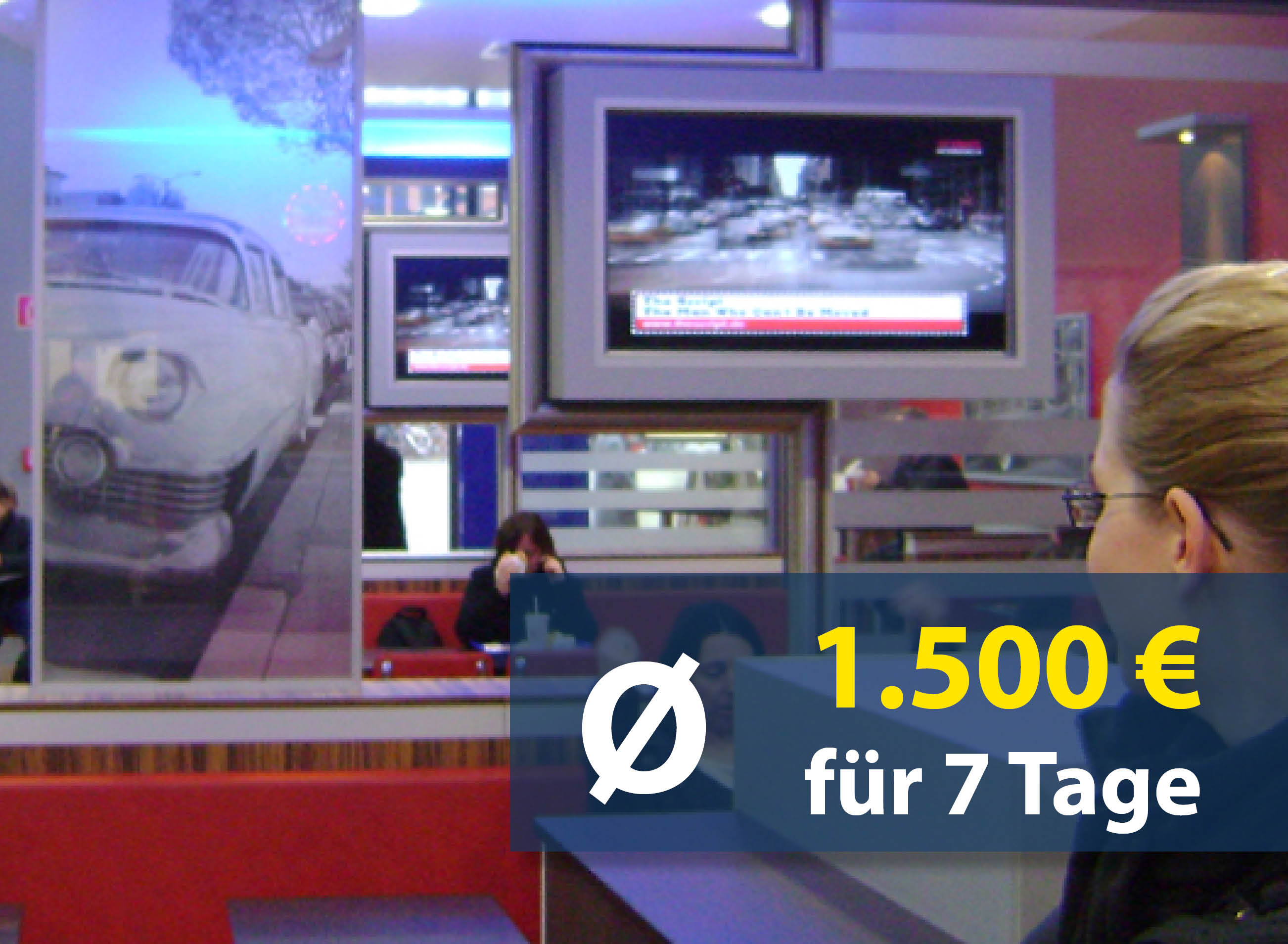 Fast-Food-Restaurants: 10 Sec. 6 Wiederholungen pro Stunde